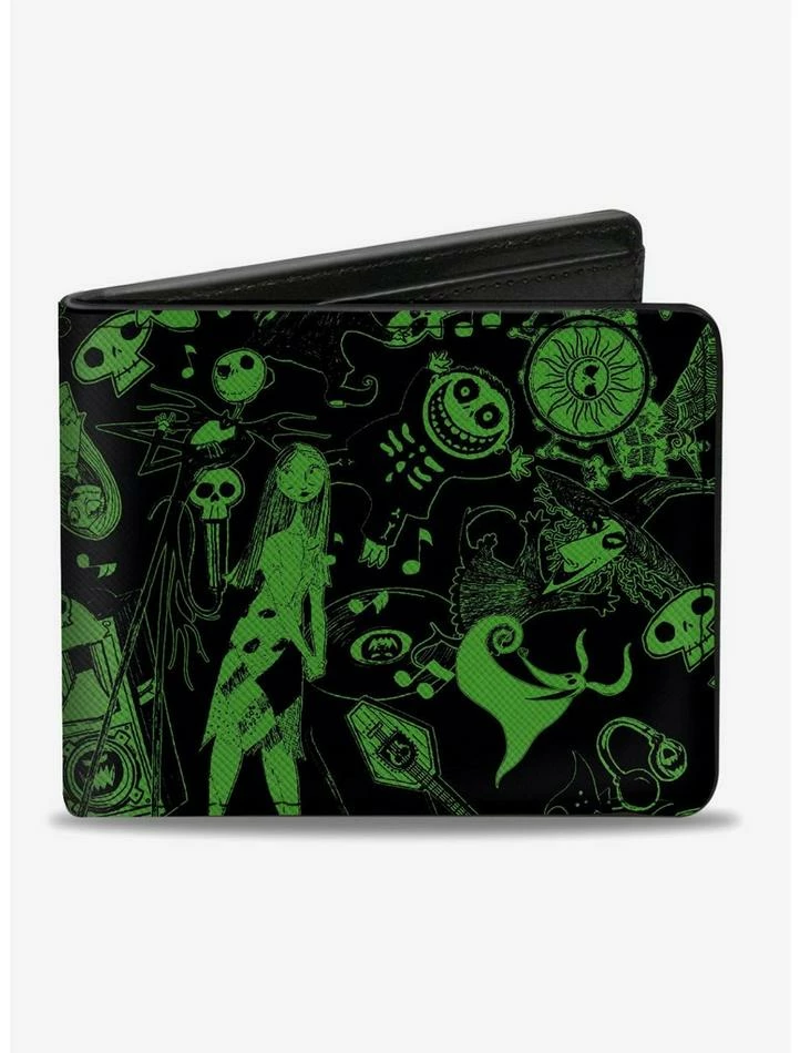 Best Sale ๐งจ The Nightmare Before ๐ Christmas Characters Bifold Wallet ๐