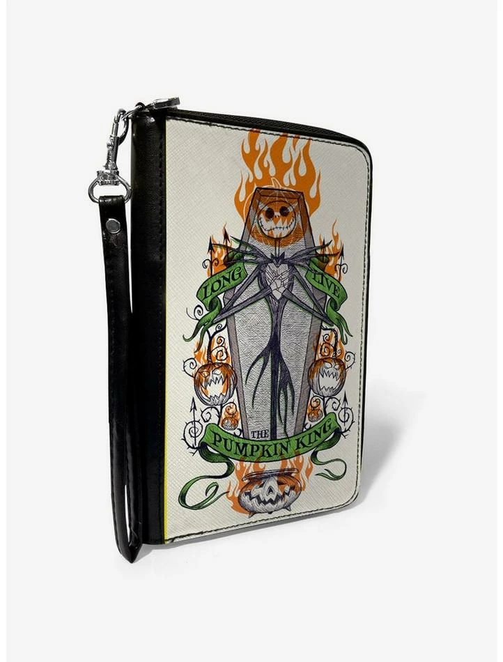 Top 10 ๐งจ The Nightmare Before โ Christmas Long Live Pumpkin King Zip Around Wallet ๐