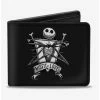 Deals ⭐ The Nightmare Before 🎁 Christmas Misfit Love Jack And Sallys Bifold Wallet 👏