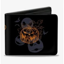 Cheap ๐ The Nightmare Before โ Christmas Jack Pumpkin King Bifold Wallet ๐