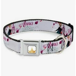 Best reviews of 👍 Disney Frozen Anna Castle With Flowers Seatbelt 🐶 Dog Collar 😀