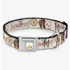 Best Pirce 💯 Disney Pocahontas Pocahontas And Meeko Compass Seatbelt 🐶 Dog Collar ✨
