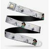 Promo 👏 Disney Aladdin Jasmine Palace Flowers Seatbelt Belt 🛒