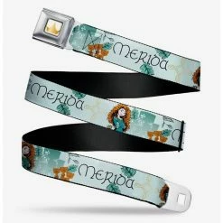 Best deal 🎉 Disney Pixar Brave Merida Castle And Three Bear Brothers Seatbelt Belt 👍