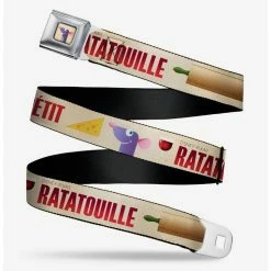 Deals ❤️ Disney Pixar Ratatouille Bon Appetit Remy Seatbelt Belt 👏