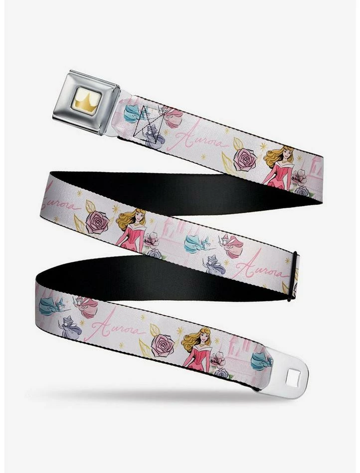 Best deal ๐ Disney Sleeping Beauty Aurora And Fairy Godmothers Seatbelt Belt ๐งจ
