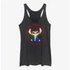 Deals 🧨 Disney Lilo And Stitch Ohana Means Family Rainbow Pride 👧 Girls Tank 😀