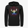 Top 10 👏 Disney Lilo And Stitch Ohana Means Family Rainbow Pride Hoodie ⌛