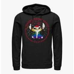 Top 10 👏 Disney Lilo And Stitch Ohana Means Family Rainbow Pride Hoodie ⌛