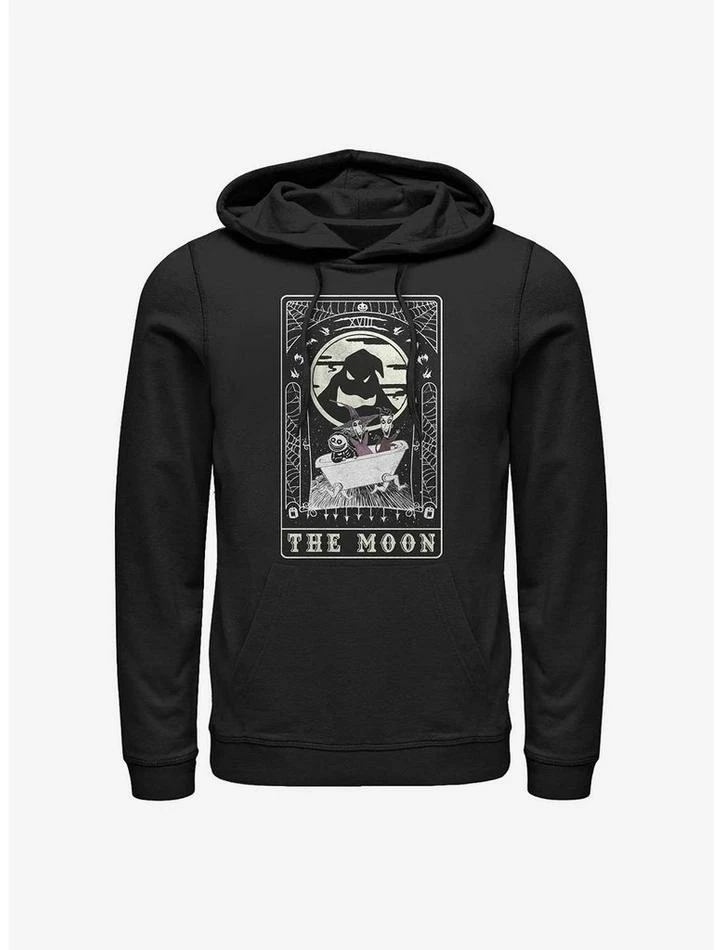 Top 10 🌟 The Nightmare Before 🎁 Christmas Oogie Boogie The Moon Tarot Hoodie 💯
