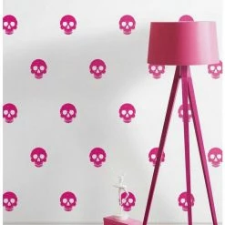 Cheapest ๐ Disney Cruella Glamour Skulls Peel & Stick Wallpaper ๐