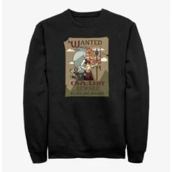 Best deal 👏 Disney The Owl House Wanted Owl Lady Sweatshirt ❤️