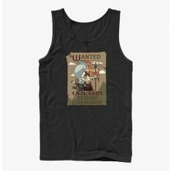 Promo 😀 Disney The Owl House Wanted Owl Lady Tank ⌛