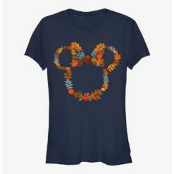 Flash Sale 🔔 Disney Minnie Mouse Fall Leaf Wreath 👧 Girls T-Shirt 💯