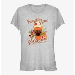 Coupon 🔔 Disney Minnie Mouse Pumpkin Spice Season 👧 Girls T-Shirt 👏