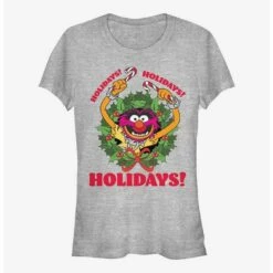 Cheap ❤️ Disney The Muppets Animal Holiday 👧 Girls T-Shirt 😀