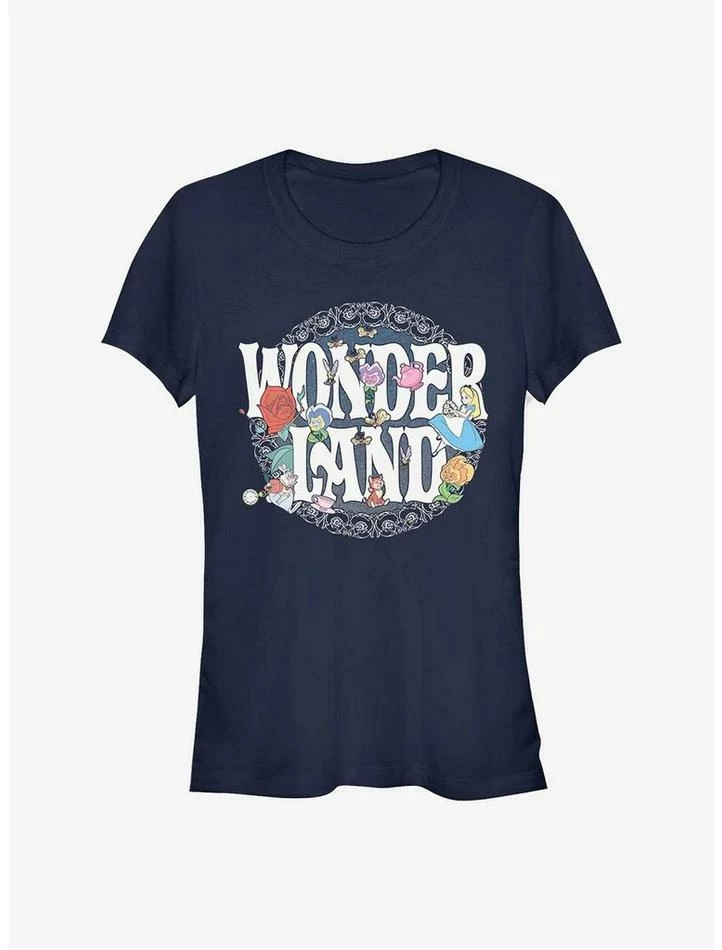 Deals ๐ Disney Alice In Wonderland Floral ๐ง Girls T-Shirt ๐ฏ