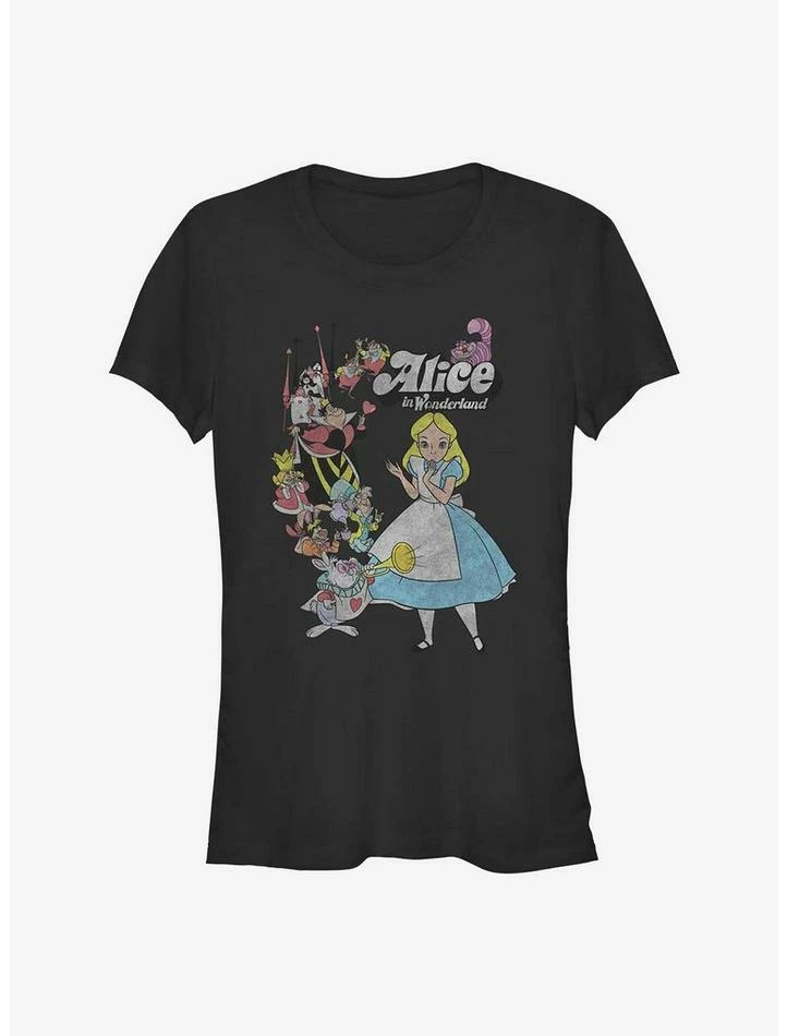 Promo ๐ Disney Alice In Wonderland Group ๐ง Girls T-Shirt ๐
