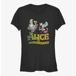 Top 10 😉 Disney Alice In Wonderland Trippy 👧 Girls T-Shirt 🔥