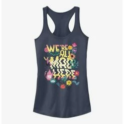 Best reviews of 👏 Disney Alice In Wonderland We're All Mad Here 👧 Girls Tank 🥰
