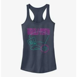 Best deal 😉 Disney Alice In Wonderland What A Small World This Is 👧 Girls Tank 💯