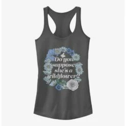 New 🤩 Disney Alice In Wonderland Wildflowers 👧 Girls T-Shirt ❤️