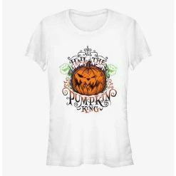 Coupon ❤️ Disney The Nightmare Before 🎄 Christmas All Hail The Pumpkin King 👧 Girls T-Shirt 🌟