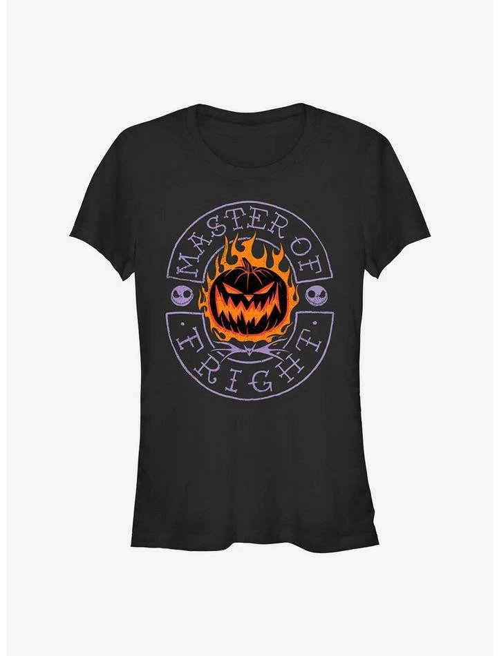 Best deal ๐งจ Disney The Nightmare Before ๐ Christmas Master Of Fright ๐ง Girls T-Shirt ๐