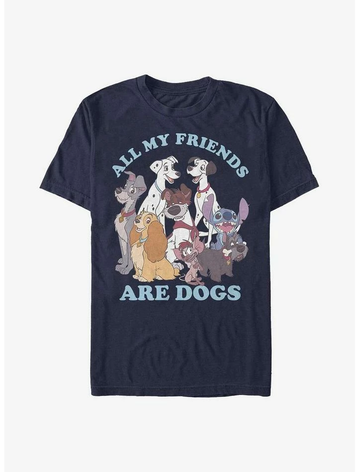 New ๐ Disney All My Friends Are ๐ถ Dogs T-Shirt ๐ - Image 2