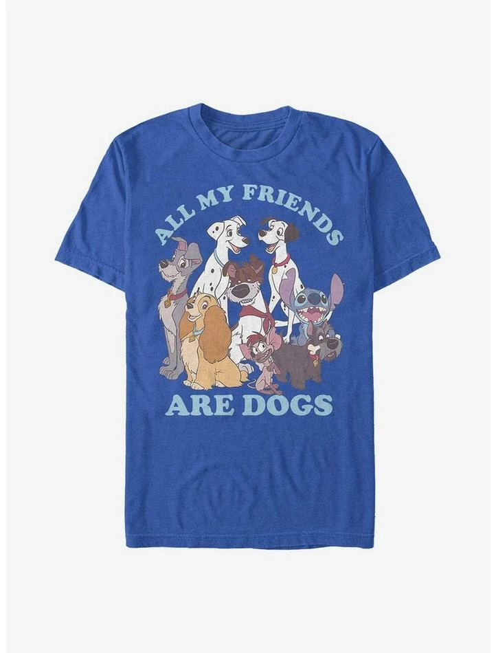 New ๐ Disney All My Friends Are ๐ถ Dogs T-Shirt ๐ - Image 3