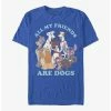 New 👏 Disney All My Friends Are 🐶 Dogs T-Shirt 🎁
