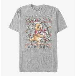 Wholesale 🤩 Disney Winnie The Pooh At 🔔 Christmas T-Shirt 👍