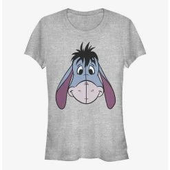 Best Sale 😍 Disney Winnie The Pooh Big Face Eeyore 👧 Girls T-Shirt 😀
