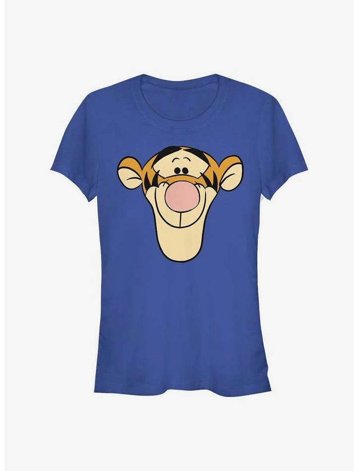 Budget โ๏ธ Disney Winnie The Pooh Big Face Tigger ๐ง Girls T-Shirt ๐