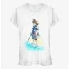 Budget ✨ Disney Kingdom Hearts Beach Sora 👧 Girls T-Shirt ⌛