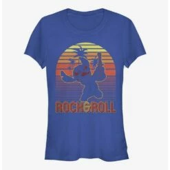 Budget 👍 Disney Lilo And Stitch Sunset Rock And Roll 👧 Girls T-Shirt 🌟