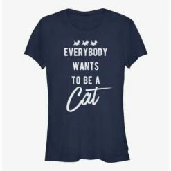 Best reviews of ⭐ Disney The Aristocats Everbody Wants To Be A Cat 👧 Girls T-Shirt 🔔