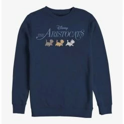 Coupon ✨ Disney The Aristocats Kitten Walk Logo Sweatshirt 🎁