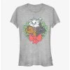 Top 10 😀 Disney The Aristocats Kitten Wreath 👧 Girls T-Shirt 😍