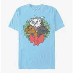 Best Pirce ❤️ Disney The Aristocats Kitten Wreath T-Shirt 🧨