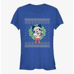 Cheapest 👍 Disney Mickey Mouse Mickey 🎄 Christmas 👧 Girls T-Shirt 💯