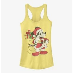 Promo 🥰 Disney Mickey Mouse Just Santa Mickey 👧 Girls Tank ⭐