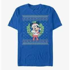 Top 10 ✨ Disney Mickey Mouse Mickey 🎄 Christmas T-Shirt 😀