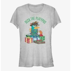Best Sale 🔔 Disney Phineas And Ferb Wrapped Up Perry 👧 Girls T-Shirt ❤️