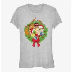 Deals ⌛ Disney The Muppets Muppet Wreath 👧 Girls T-Shirt 🎉