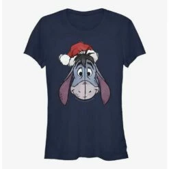 Cheapest 🎉 Disney Winnie The Pooh Santa Eeyore 👧 Girls T-Shirt 🧨