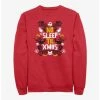 Promo 🧨 The Nightmare Before ❄ Christmas No Sleep Till Xmas Crew Sweatshirt ⭐