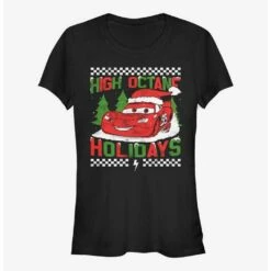 Discount 🌟 Disney Pixar Cars High Octane Hollidays 👧 Girls T-Shirt 🥰