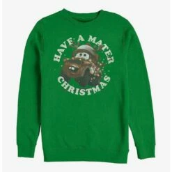 Top 10 🛒 Disney Pixar Cars A Mater 🔔 Christmas Crew Sweatshirt 🌟