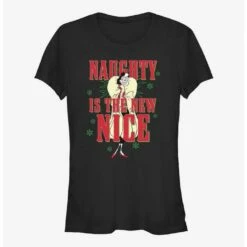 Buy 🧨 Disney Princess Naughty Is The New Nice 👧 Girls T-Shirt 🛒